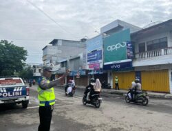Sat Lantas Polres Bima Kota Gelar Rawan Pagi, Wujud Pelayanan Prima demi Kamseltibcarlantas