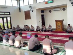 Polres Bima Kota Gelar Binrohtal Rutin untuk Tingkatkan Kebersamaan dan Profesionalisme