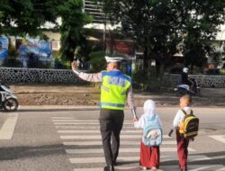 Satlantas Polres Bima Kota Laksanakan Rawan Pagi, Wujudkan Rasa Aman dan Lancar Berlalulintas