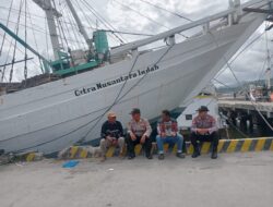 Polsek Kawasan Pelabuhan Laut Bima Gelar Patroli Dialogis Humanis di Areal Dermaga