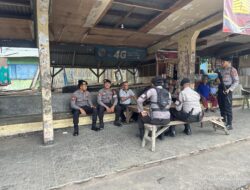 Sat Samapta Polres Bima Kota Laksanakan Giat Patroli Dialogis di Terminal Jatibaru dan Kelurahan Jatiwangi