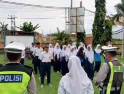 Polres Lombok Barat Bina PKS SMPN 1 Labuapi