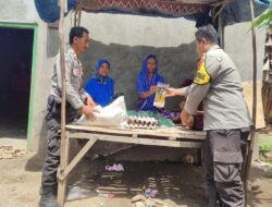 Polri Untuk Masyarakat, Bhabinkamtibmas Polsek Sanggar Salurkan Bantuan Bagi Warga Binaan Yang Kurang Mampu