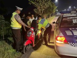 Cegah Balap Liar, Satlantas Polres Lobar Perketat Jalur Bypass BIL