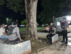 ‎Cegah Kejahatan 3C, Unit Turjawali Sat Samapta Polres Bima Kota Gelar Patroli Dini Hari