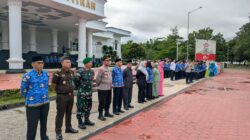Kapolres Sumbawa Barat Hadiri Upacara Syukur di Lapangan Graha Fitrah KTC Taliwang