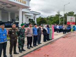 Kapolres Sumbawa Barat Hadiri Upacara Syukur di Lapangan Graha Fitrah KTC Taliwang