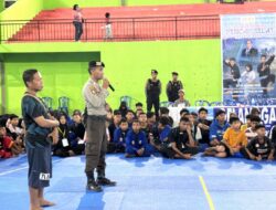 Menjamin Turnamen Pencak Silat Berjalan Lancar Satsamapta Polres Hadir Melalui Patroli Dialogis