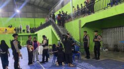 Memastikan Kelancaran dan Keamanan Ajang Kejuaraan Pencak Silat Satsamapta Polres Bima Gelar Patroli Pengamanan